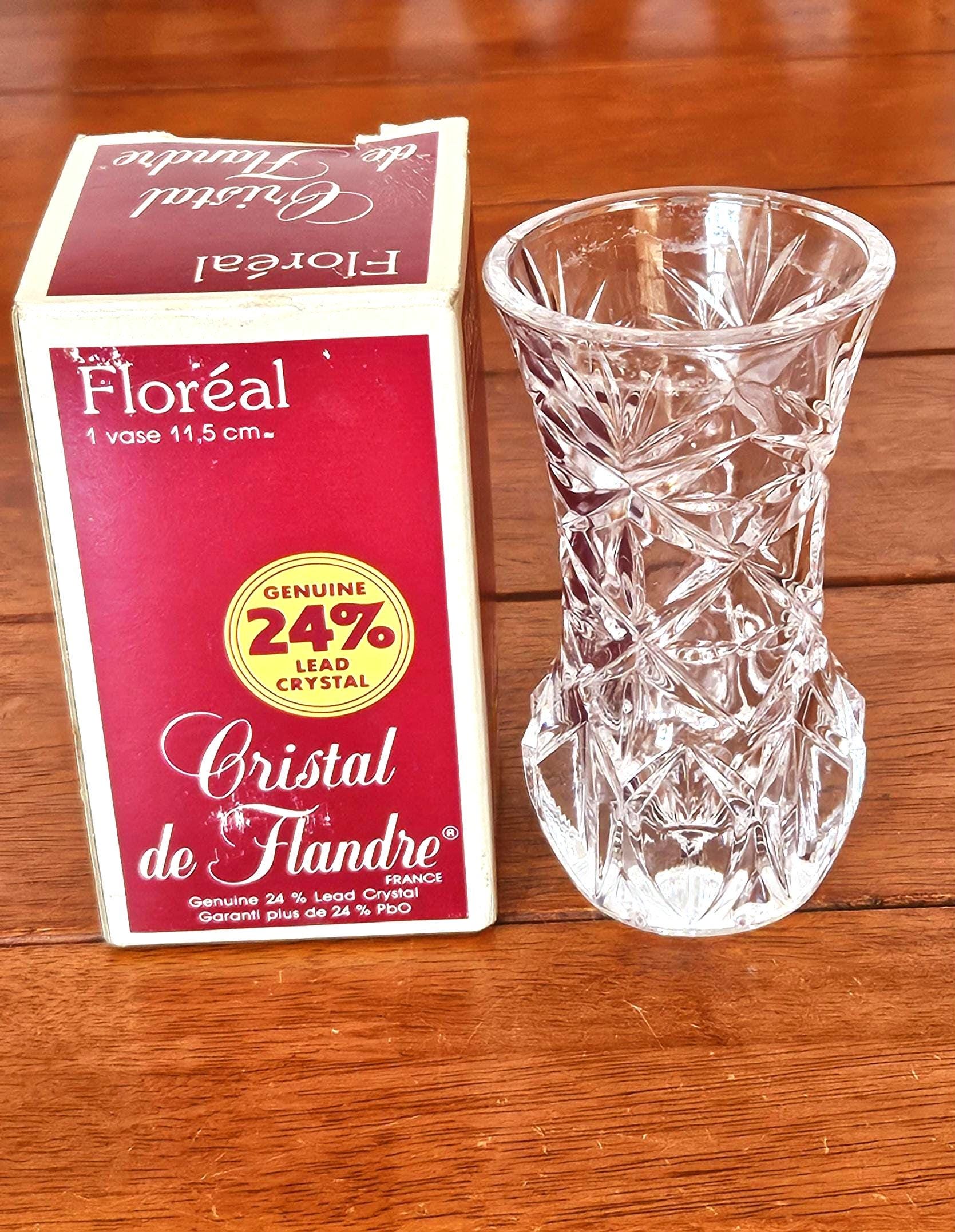 Cristal De Flandre Vase - Etsy