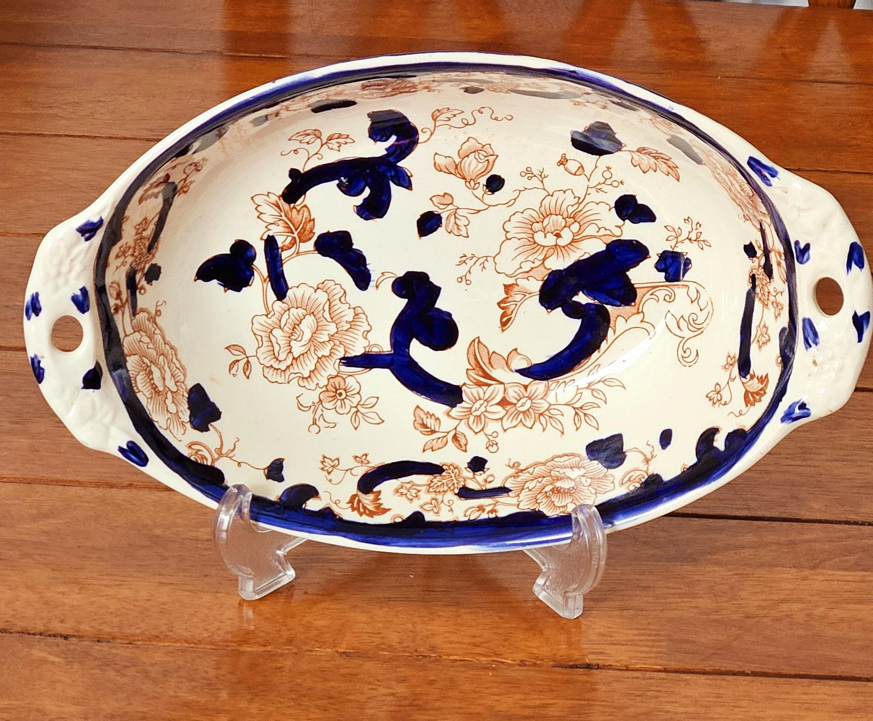 Masons Blue Mandalay - Etsy