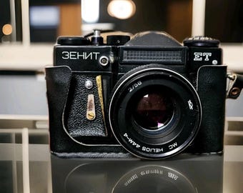 URSS 3EHNT ET Appareil Photo Zenit Helios 44M-4 F2/58mm With