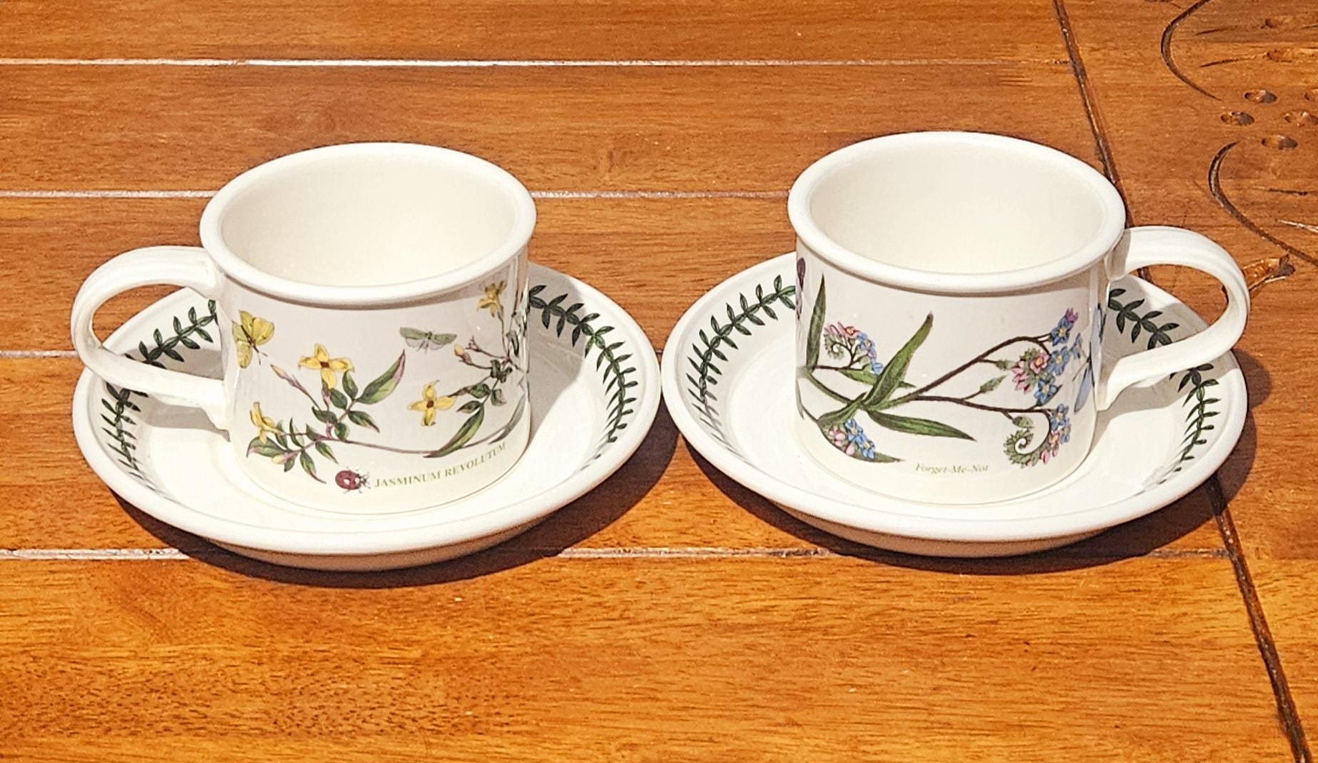Portmeirion botanic garden cup and saucer - Etsy 日本