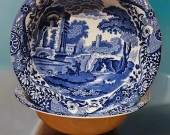 SPODE ブルールームコレクション カラマニアン プレート