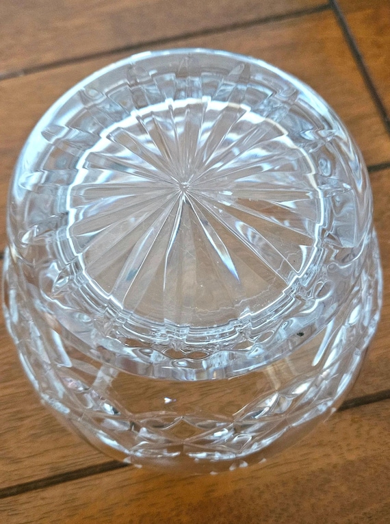 Vintage Heavy Cut Tyrone Crystal Bowl/vase /candy Bowel/dry