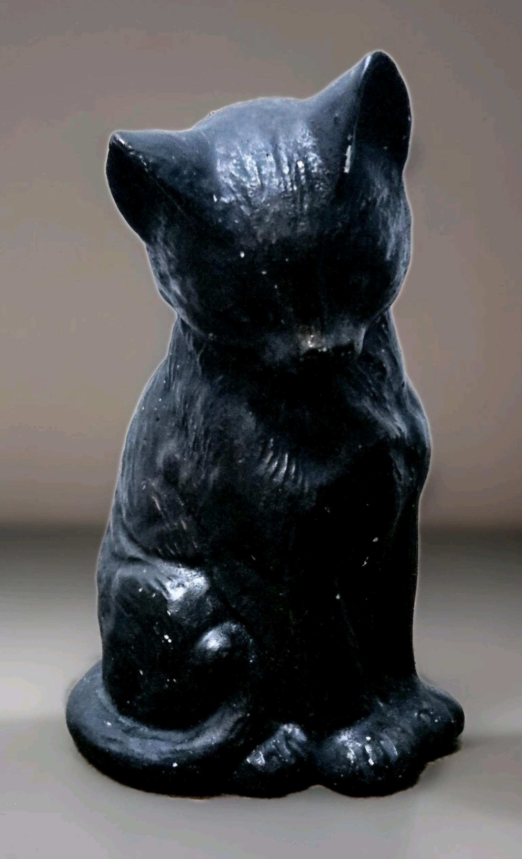 ヴィンテージ ウェールズ コール キングメーカー ハンドメイド 黒猫