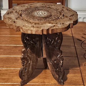 Antique Table With Fold Down Sides - Etsy