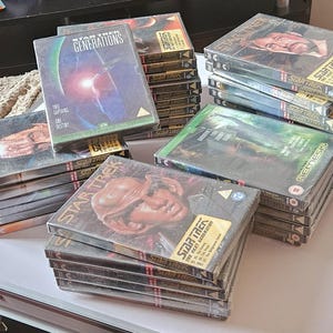 Star Trek the Next Generation Collectors Edition New Sealed 35 Dvds 4 Duplicates