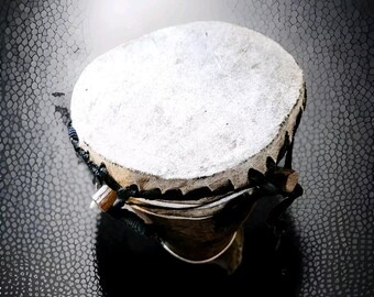 Vintage Hand Carved African Djembe Drums: Wooden Percussion Set - Etsy
