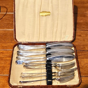 Vintage Epns Fish Knives - Etsy