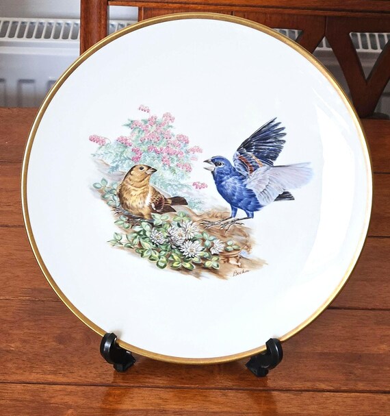 Boehm Woodland Birds Collector Plates: Fine Bone China, Set of 3