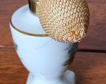 アトマイザーと花柄のヴィンテージ磁器香水瓶のペア - Etsy 日本