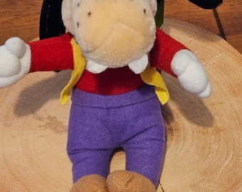Vintage 1980 s Disney Just Play Goofy Mickey Mouse Clubhouse 10 Inch Bean Plush