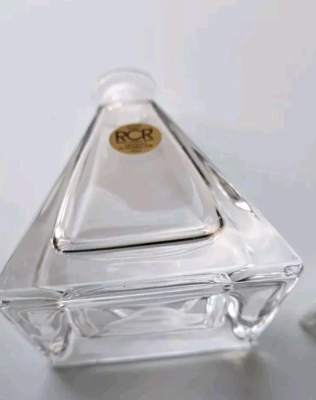 ロイヤルクリスタルロック RCR 香水瓶 カットプリズム ラウンド