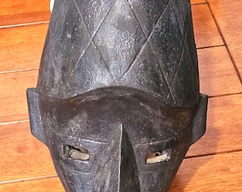 アフリカのグレボ族の彫刻された木造マスク リベリア - Etsy 日本