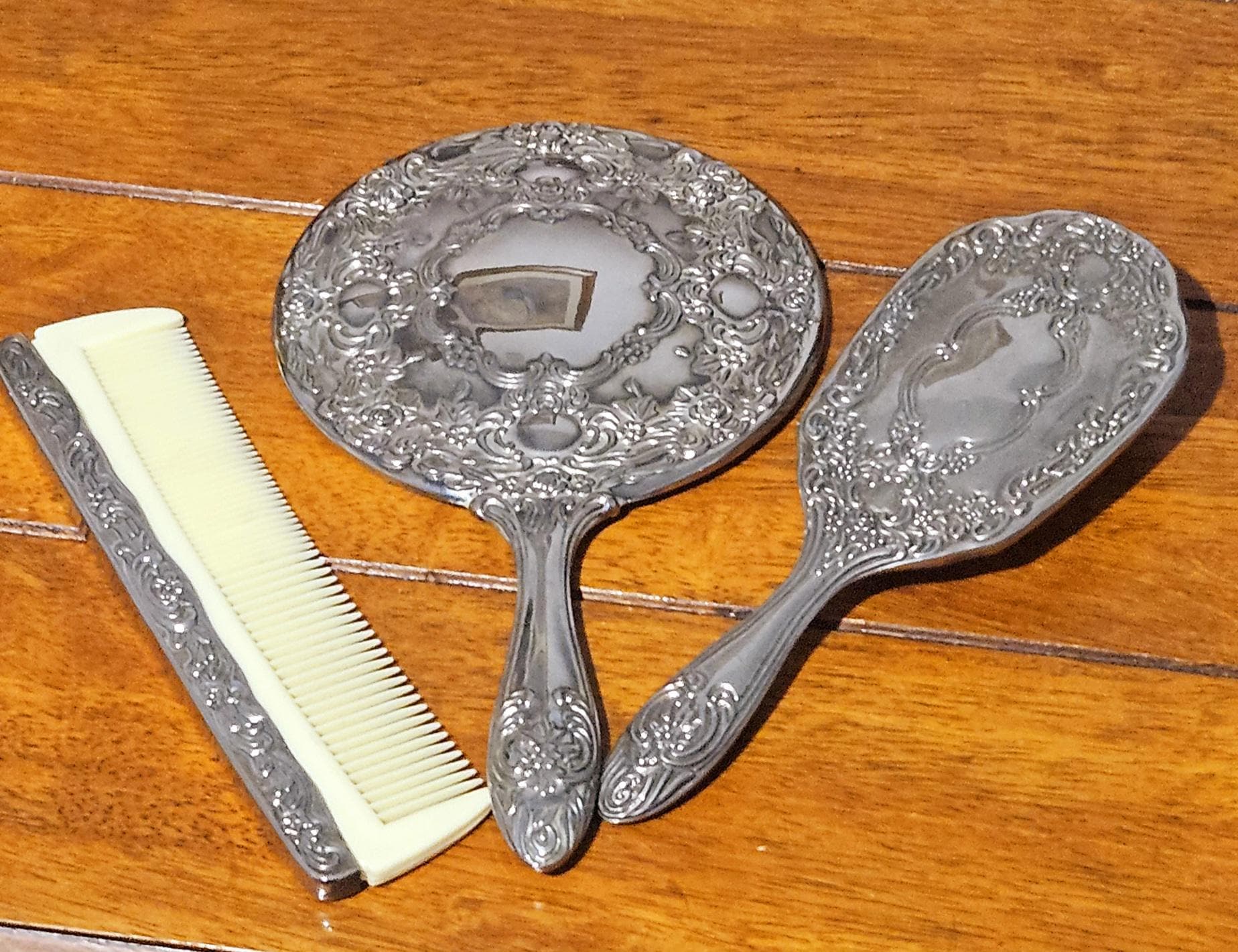 Antique silver brush - Etsy 日本