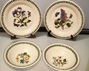 Portmeirion Botanic Garden – Set Di 2 Ciotole Ovali In Porcellana Fine (20.3cm E 22.9cm)