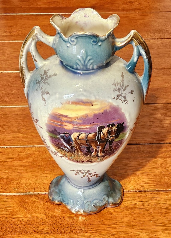 mülleimer schwarz Büro ohne Deckel, Papierkorb, 7 l, Mini Flaschenvase blau (5