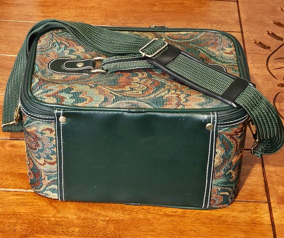 Vintage Constellation Navigator Tapestry Vanity Case Train Bag