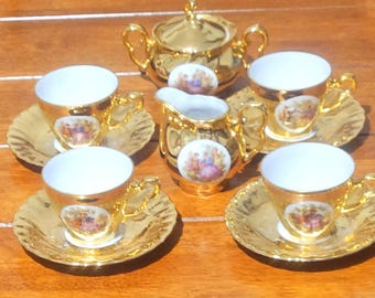 ロイヤルウースター イヴシャム フルーテッドゴールドエッジ フラン