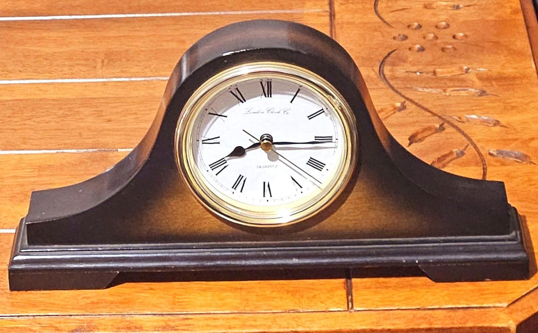 Napoleon Hat Quartz Mantel Clock,from the London Clock Company. 28x13cm ...
