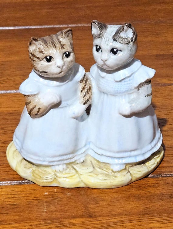 mittens and moppet Mittens and Moppet England, FIGURINE Box