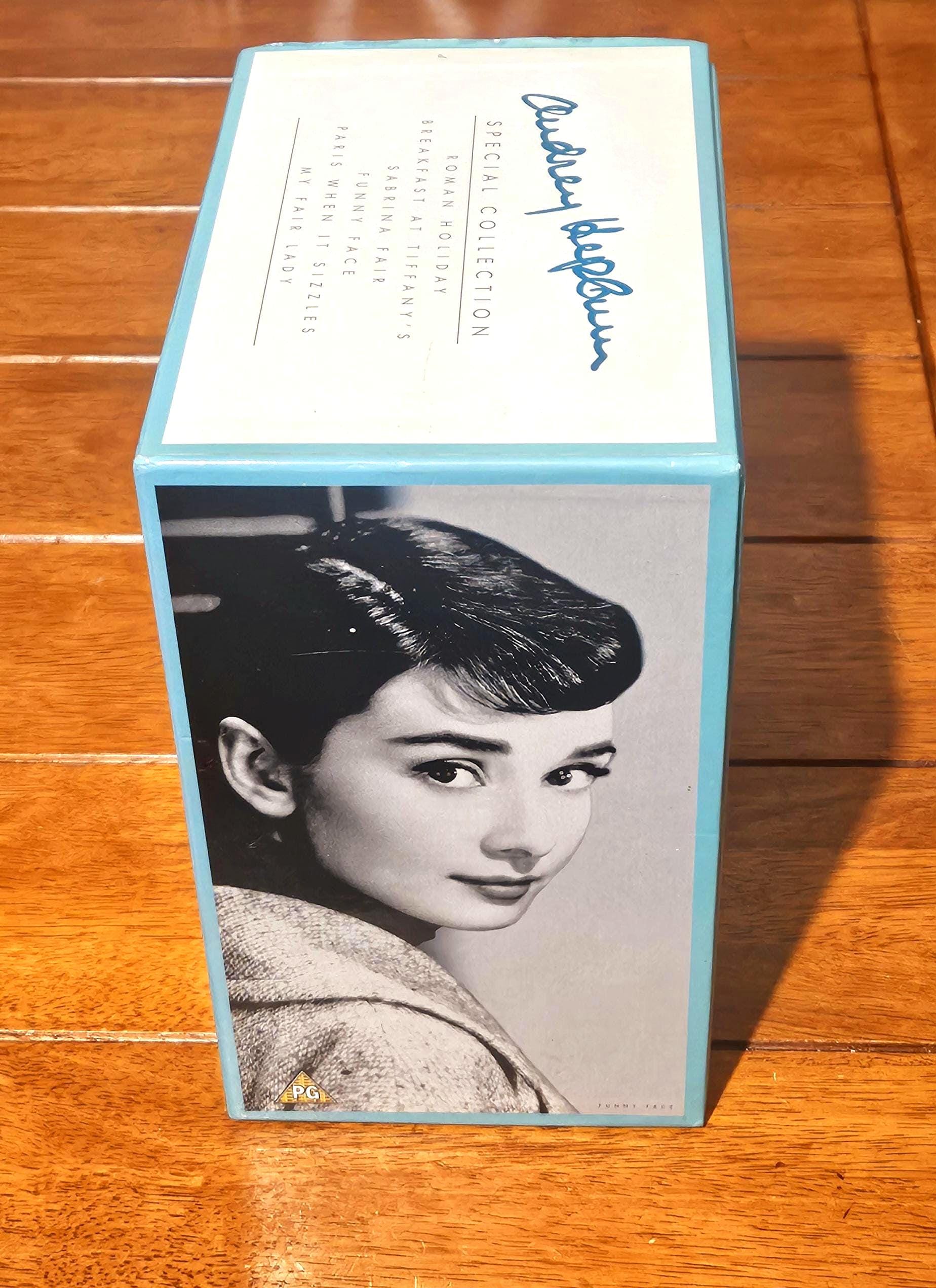 Audrey Hepburn 5 Film VHS Collection Vintage Paramount Box Set - Etsy