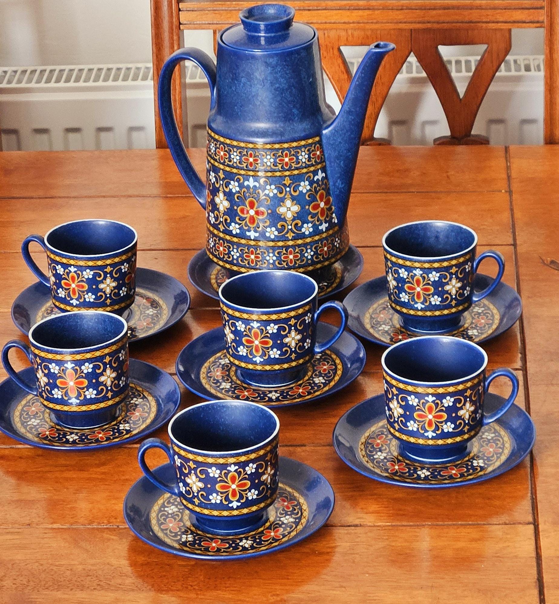 1960s Winterling Schwarzenbach Bavaria 14-pieces Coffee Set – West