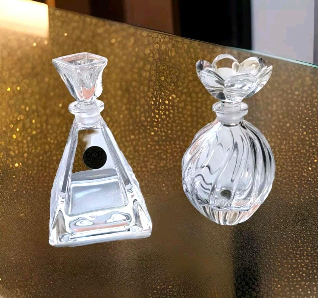 ロイヤルクリスタルロック RCR 香水瓶 カットプリズム ラウンド