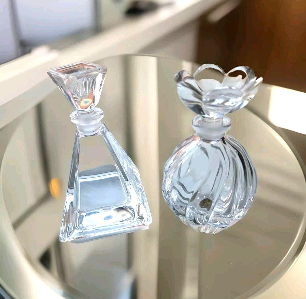 ロイヤルクリスタルロック RCR 香水瓶 カットプリズム ラウンド