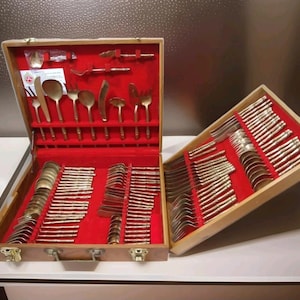 タイ製 ブロンズ カトラリーセット アンティーク ヴィンテージ 真鍮 Thai bronze cutlery set - Etsy 日本
