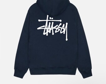 Stussy geïnspireerde hoodies, streetwear sweatshirts, casual tops, heren Stussy, sweatshirts met grafische print, dames Stussy, unisex casual, Stussy