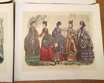 Godfrey’s Fashions For 1870 Color Fashion Prints