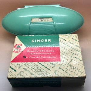 Vintage Singer Sewing Machine Parts Class 403 Cams Plus 1960 Buttonholer