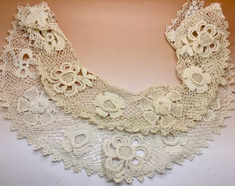 Antique Lace Collars Set of 2