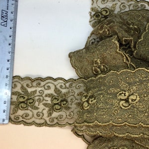 Trio of Antique Lace Trims image 3