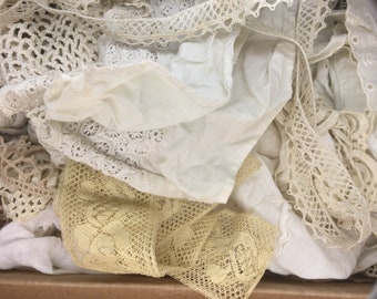 Box of Vintage Lace