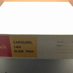 Caousel Box of Vintage 35mm Slides Circa 1960s-1980s image 2