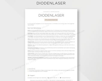 Pflegehinweis für Diodenlaser Behandlung, Pflegetipps nach Diodenlaser Behandlung