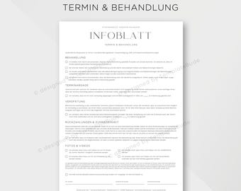 Einverständniserklärung für Termin, Behandlung, Bildrechte und Datenschutz kosmetische Behandlung Formular