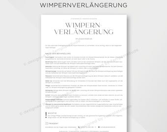 Pflegehinweise für Wimpernverlängerung, Anleitung Pflegetipps für Wimpernverlängerung