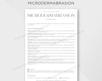 Pflegehinweise für Microdermabrasion Behandlung Tipps zur Pflege nach Hautbehandlungen