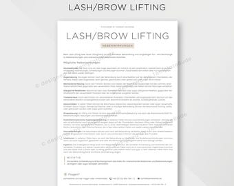 Nebenwirkungen Lash Lifting Brow Lifting, Hinweise zu Risiken und Nebenwirkungen bei Wimpern und Augenbrauen Lifting