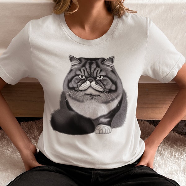 Grumpy Cat Shirt, Grumpy Cat Graphic T-Shirt, Funny Cat Shirt, Fun Gift Shirt, Funny Gift Shirt