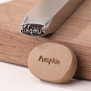 Benutzerdefinierte Initialen Ton Stempel, benutzerdefinierte Keramik Stempel, Geschenke für Potter, Stempel für Seife, Stempel für Keramik, Keramik Maker Geschenk