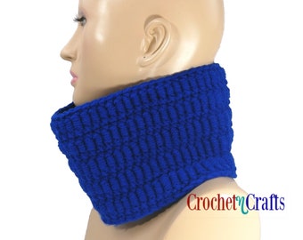 Cozy Bullion Stitch Cowl ~ PDF Crochet Pattern