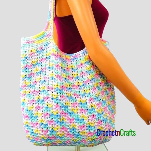 Pretty Simple Bag Crochet Pattern - PDF Pattern