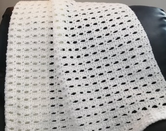 PDF Pattern - Half Double and V-Stitch Chunky Crochet Lapghan