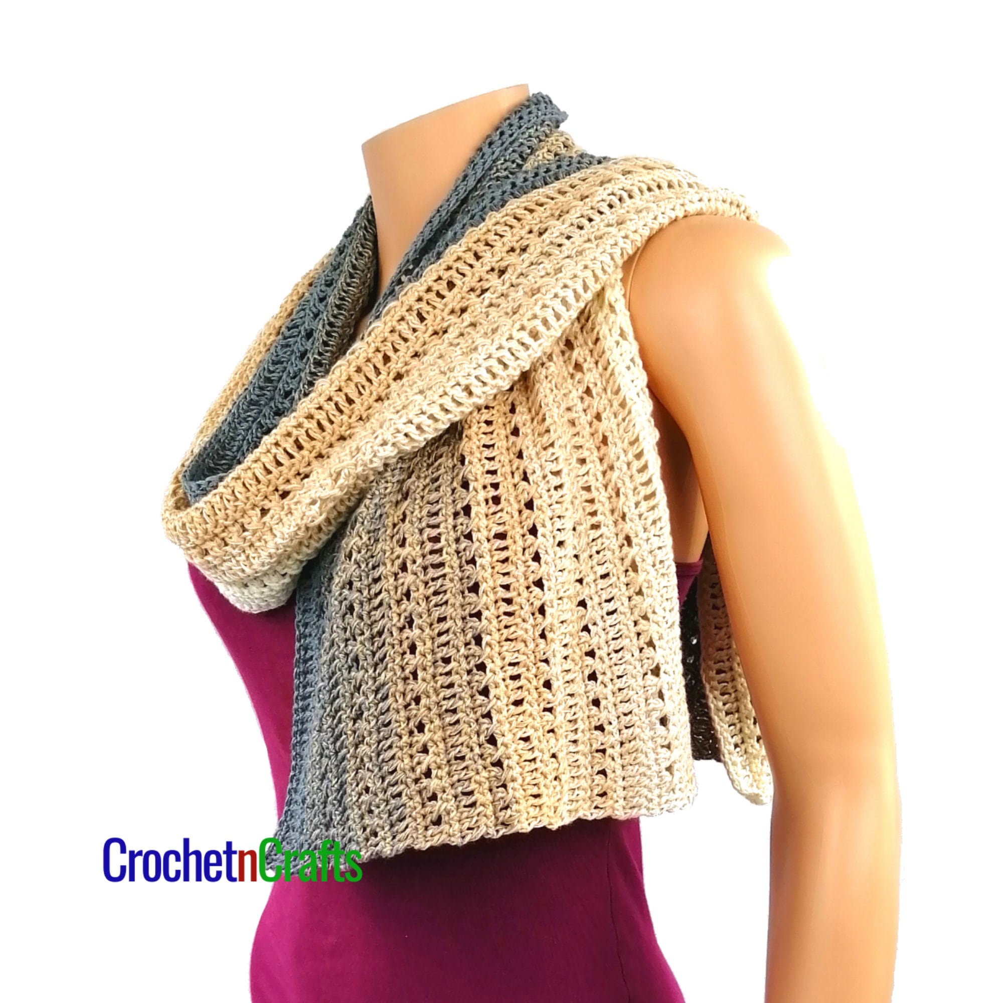 Rectangular Shawl ~ PDF Crochet Pattern - Etsy