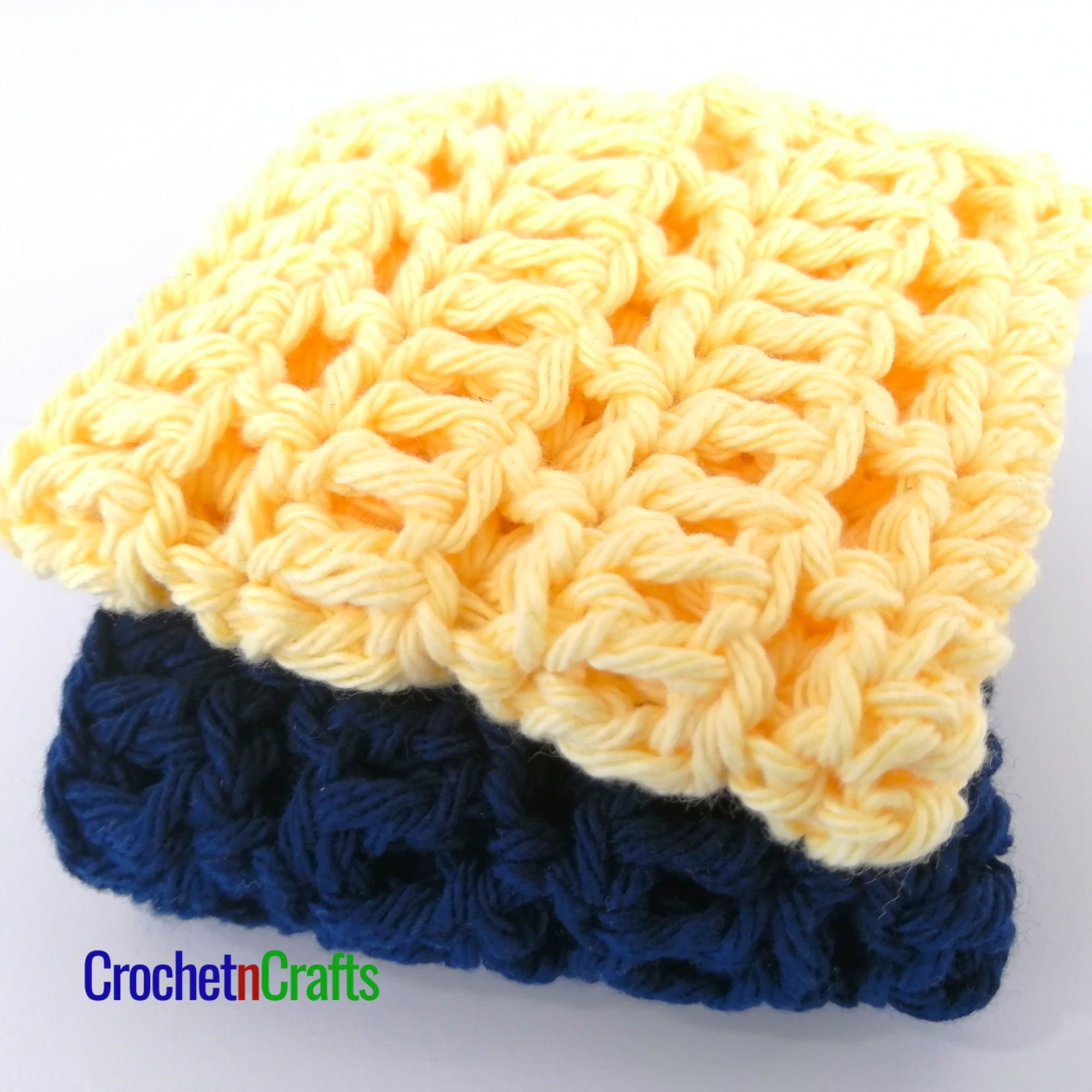 Seed Stitch Bernat Baby Blanket Crochet Pattern - CrochetNCrafts