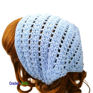 Bead and Lace Crochet Kerchief image 2