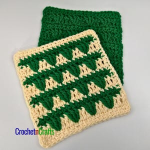 Crochet Dish Cloth - PDF Pattern