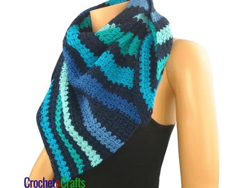 Pretty Simple Asymmetrical Shawl